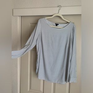 ANN TAYLOR size Large Ladies BLOUSE